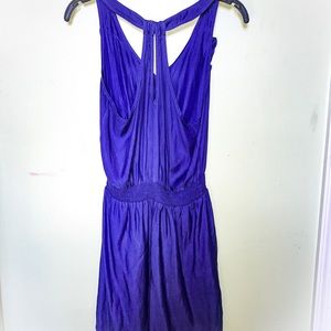 Purple sundress